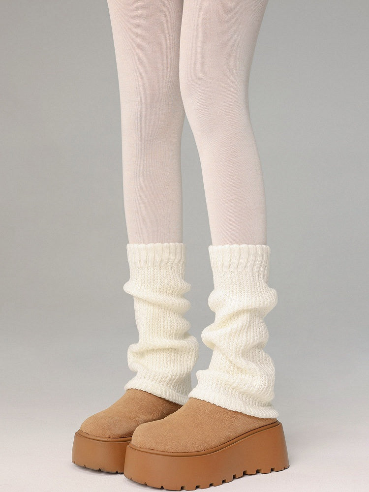 Leg JK Pattern 4 Striped Vertical Colors Warmers Color Solid