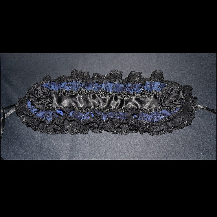 4 Farbe Kreuz Haarband Gothic Lolita Design Optionen Trim Spitze Floral