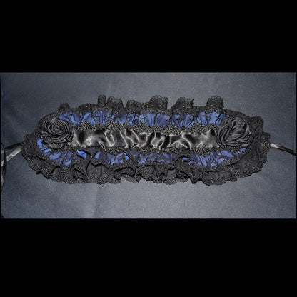 4 Farbe Kreuz Haarband Gothic Lolita Design Optionen Trim Spitze Floral