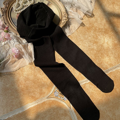 Warm Pattern Colors 3 Tights Striped Slimming Vertical