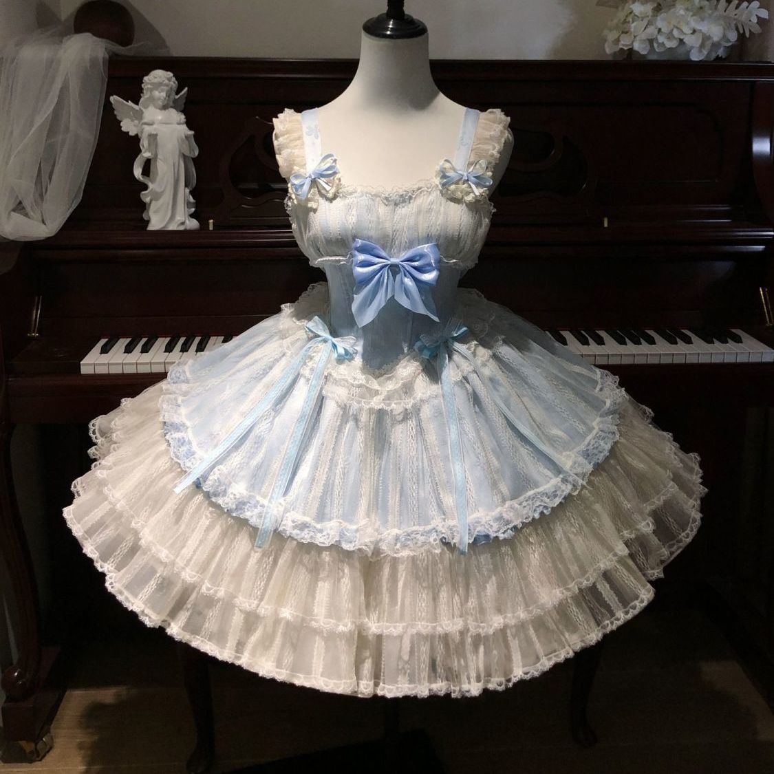 Lolita Ballet Style Sweet Short Cake JSK Dress