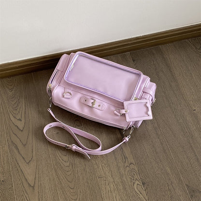 Ita Bag Buckle Decorated Colors Backpack/Crossbody with 6
