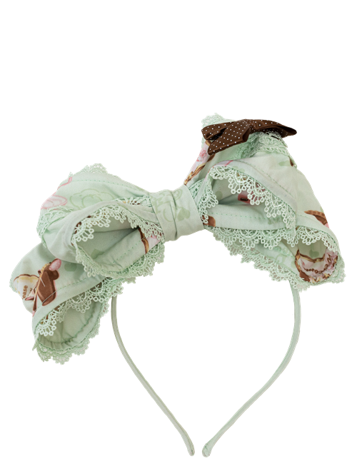 Green / Bowknot Mint Pink KC