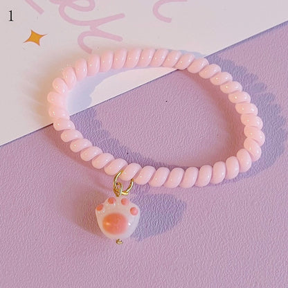 Optionen Kitty's Krawatte Pfotenanhänger 9 Haare