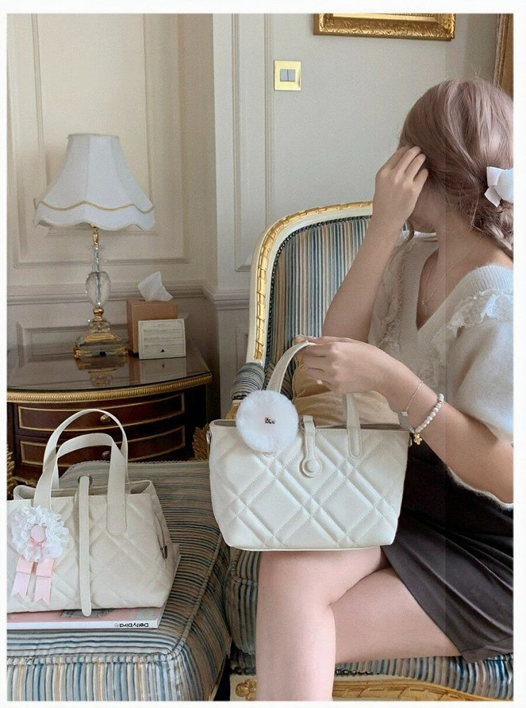 Elegant Diamond Handbag - S/M - Lalacita