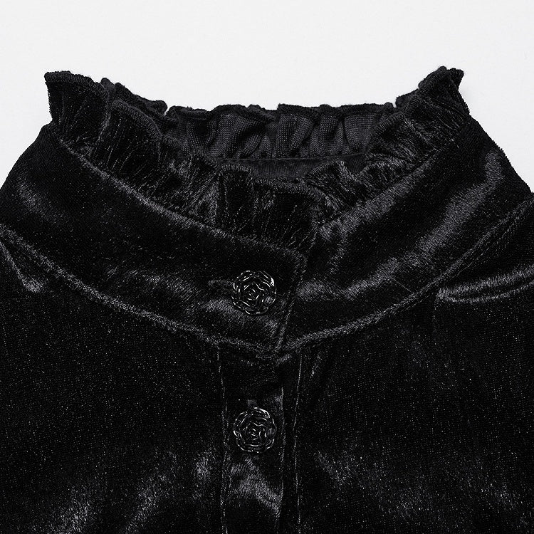 Shirt Goth Retro Black