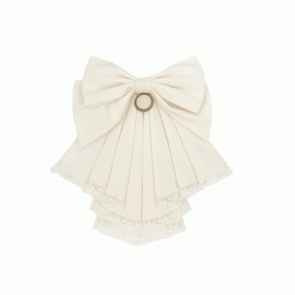 Beige Bow Tie