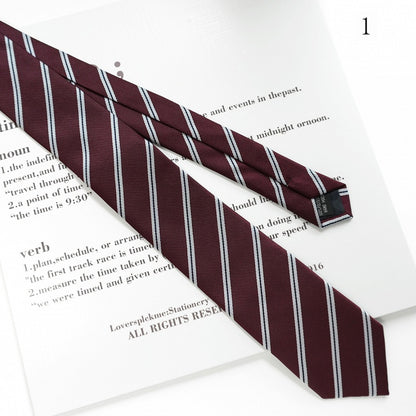 Tie JK Striped 17 Neck Pattern Options Uniform