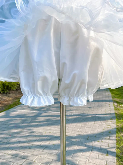 30 cm für 55–85 cm Größe Futter weiß Petticoat Taille Lolita Clearance-Free Bloomers