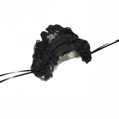 4 Farbe Kreuz Haarband Gothic Lolita Design Optionen Trim Spitze Floral