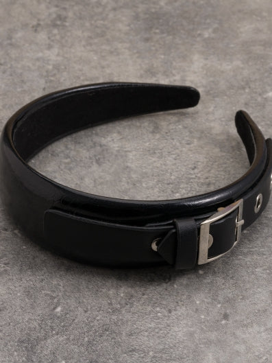 Gothic KC Black Buckle Decorated