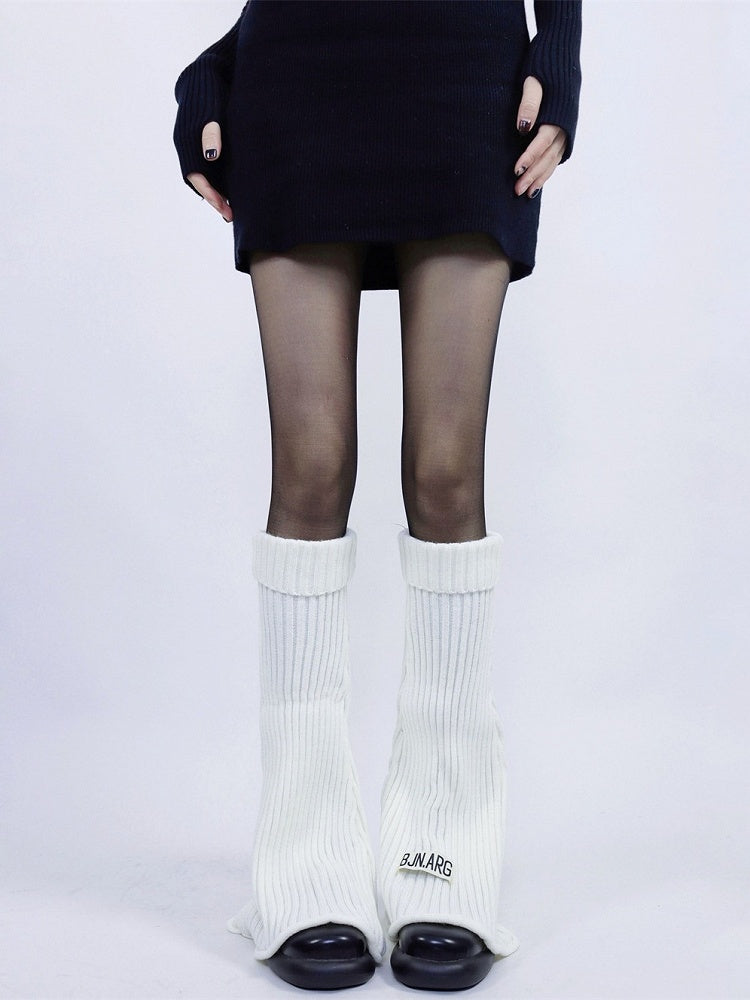Fabric Warmers Mid-calf style 4 Knit Y2K Colors Leg