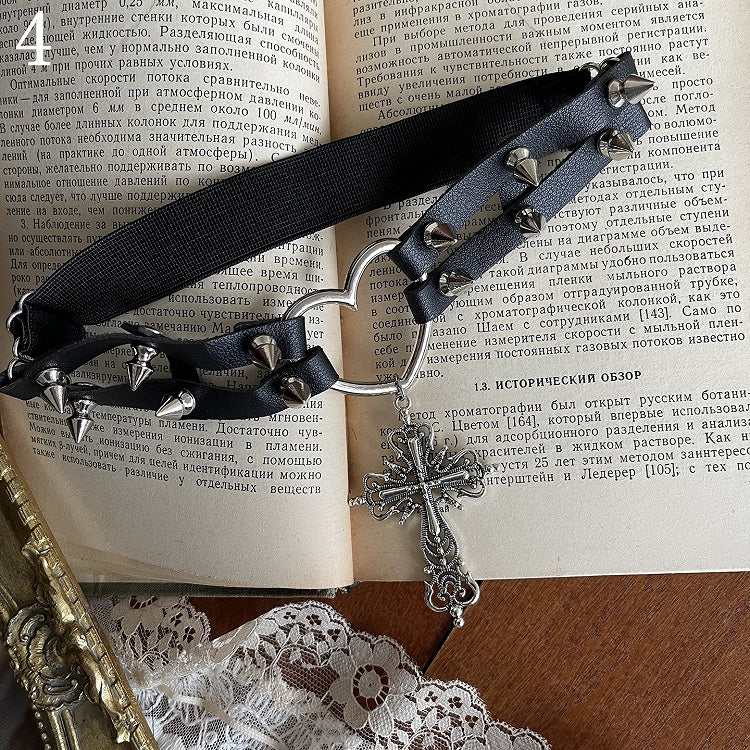 Straps Striped Stockings/Pink Underknee Socks/Leg Self-tie Lace Black Lace-up Overknee Pink Stockings/Black Loop