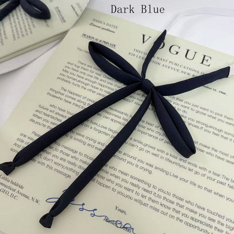 9 Options Matte Color Uniform Tie JK Bow