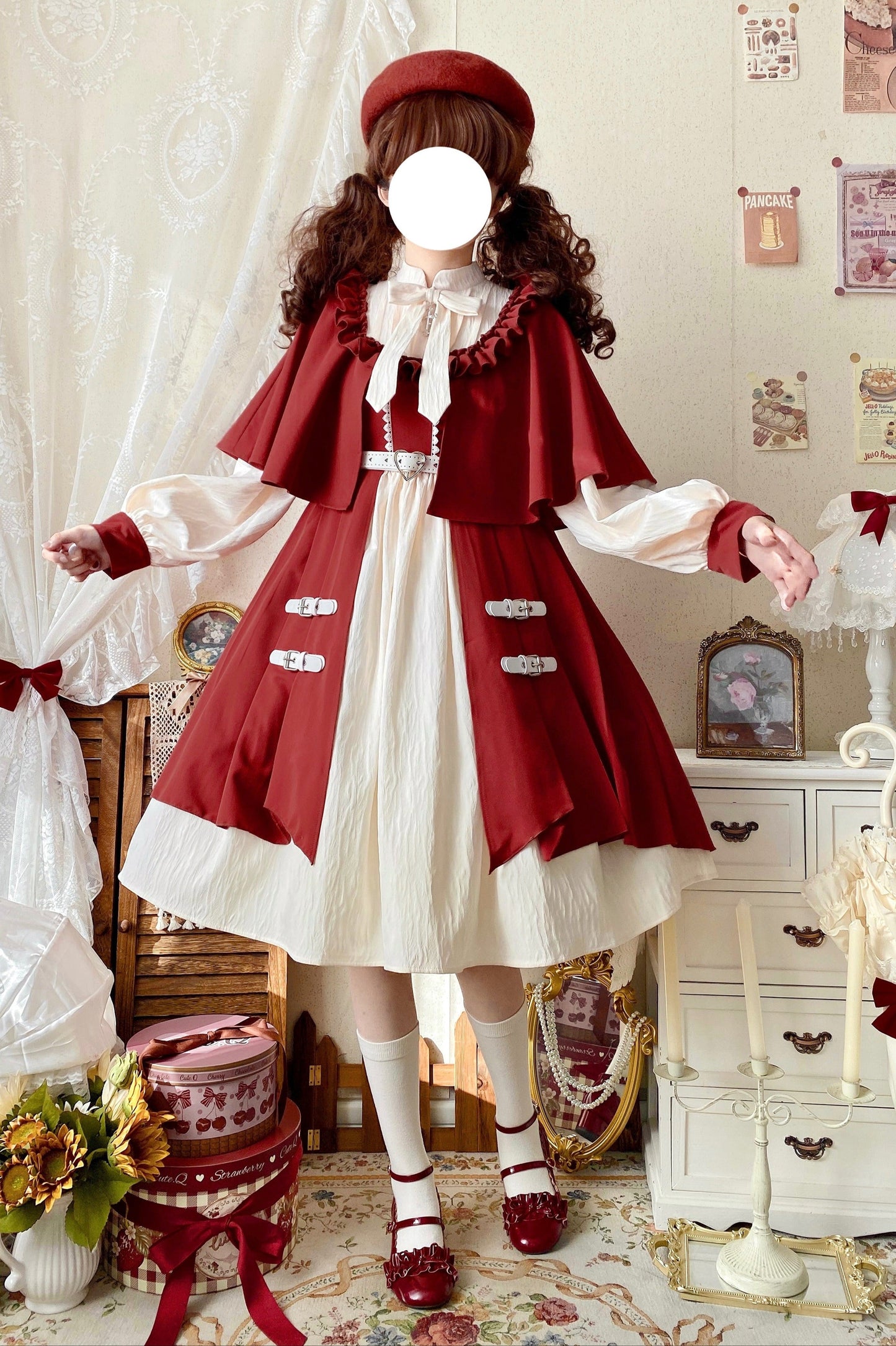 フェアリーデイリーロリータドレステールケイパー