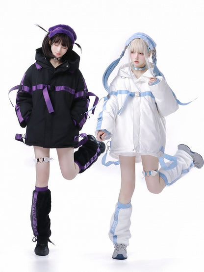 Purple Plush Kei Jirai Hairband