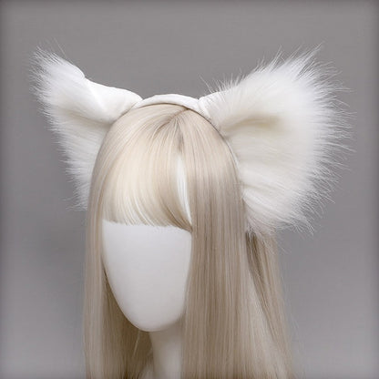Color Colors 4 Plush Fox KC Cute Lolita Solid Ear