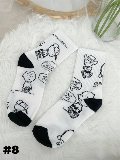 Sweet Lolita White Ankle Socks