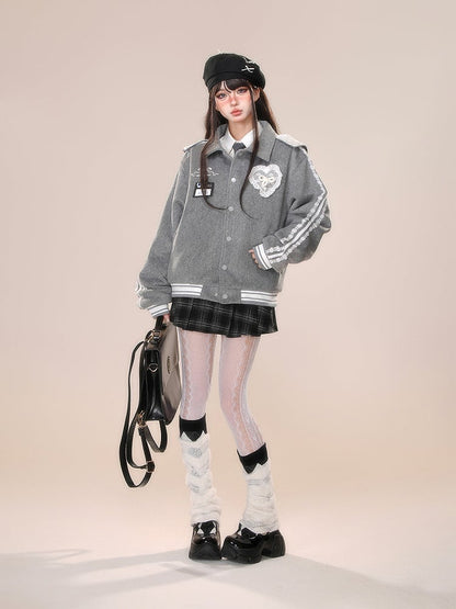 Black Red Plaid Pattern Detachable Bowknot Christmas Skirt