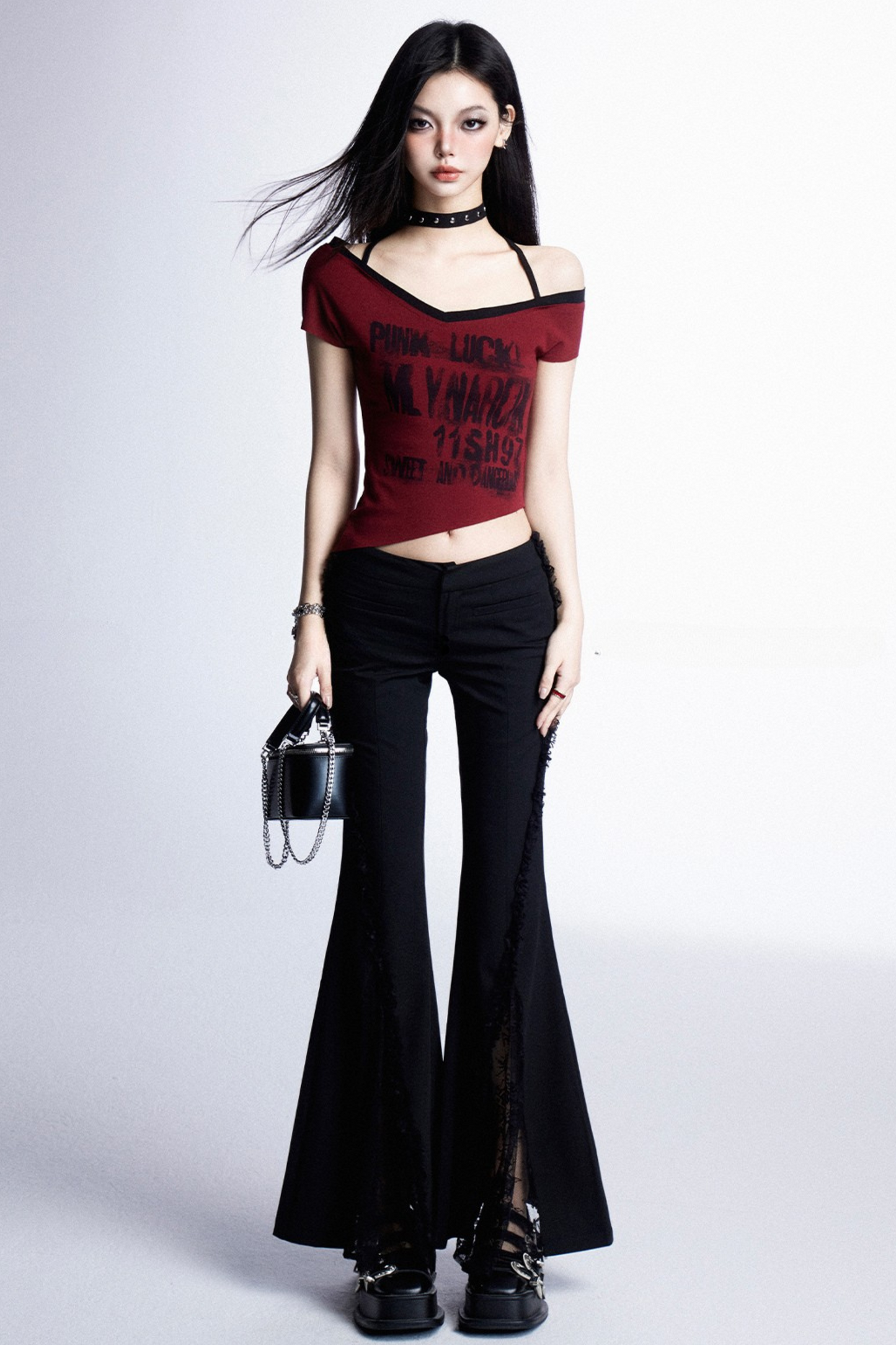 アシンメトリーTシャツ クールスイート