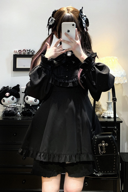 ラッフルプリンセス + オフショルダートップリボンショーツ