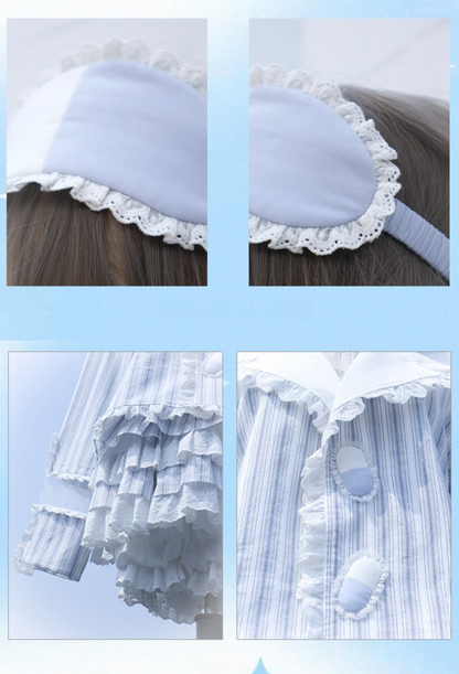 21 Tops Band Eye Subculture for Stripe the Around Angels reservations: Shorts Mask World👼Medical June Deadline Night Hair + Hat