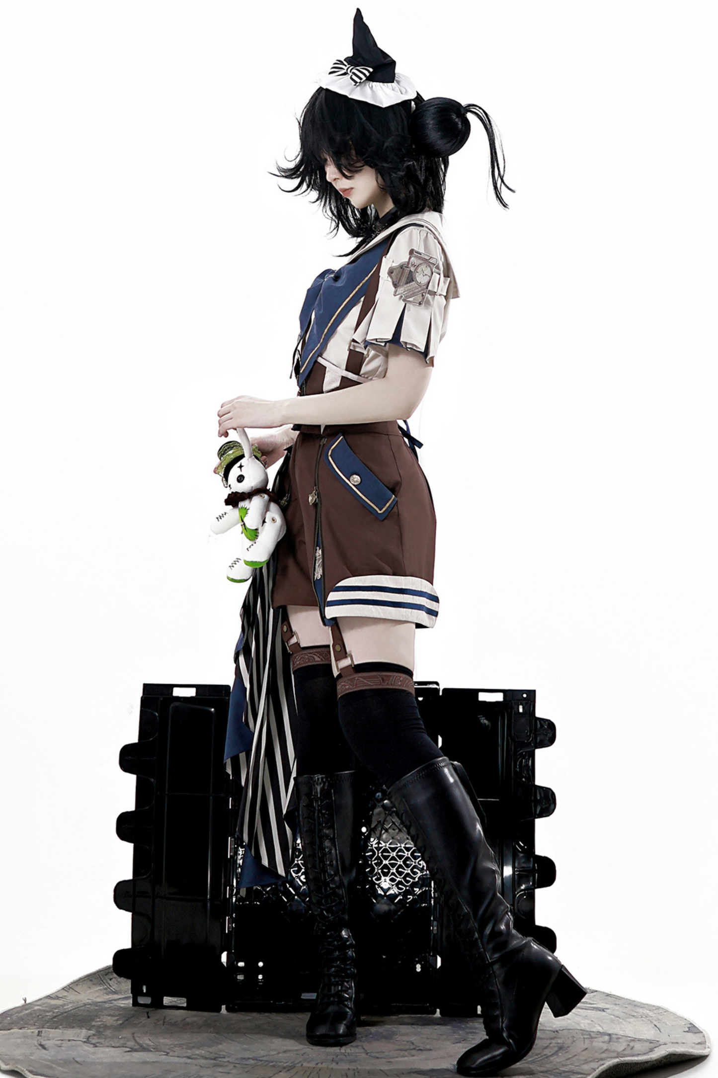 ボーイッシュセットアップスチームパンクプリンス