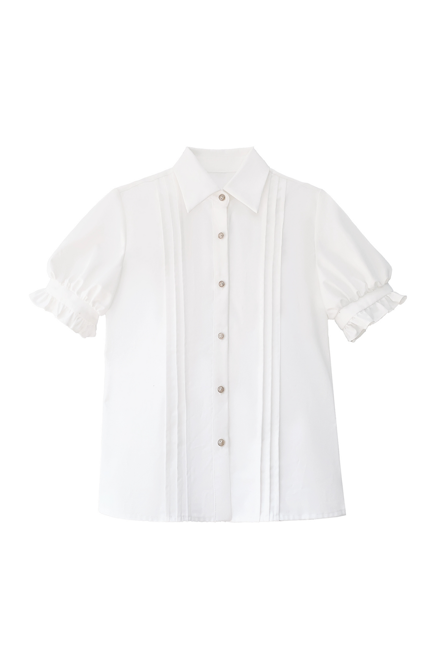 ベスト 英国アイテム ライトリザーブ レトロ カレッジスカート シャツ リボン + ロースタイル ブローチ ネクタイ