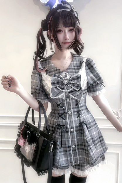 パフパンツインナーリボン＋トップスリーブ