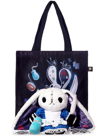 Guro Blue White Set: Plush Rabbit Kawaii