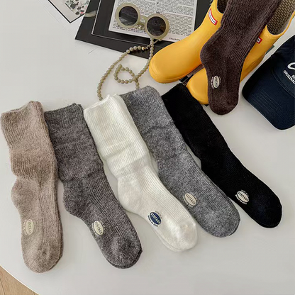 6 Options Print Design Calf Socks