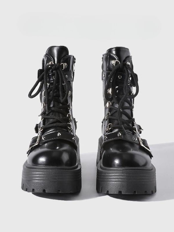 Chunky Gothic Black Details Pin - Martins