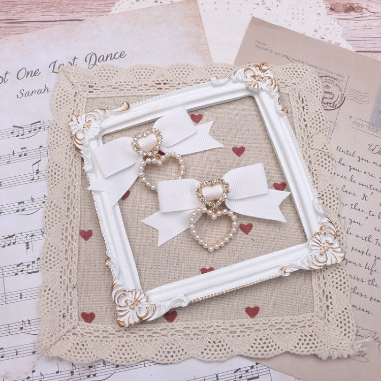 6 Kei Jirai Options Charm Heart Bowknot Hairclip Color