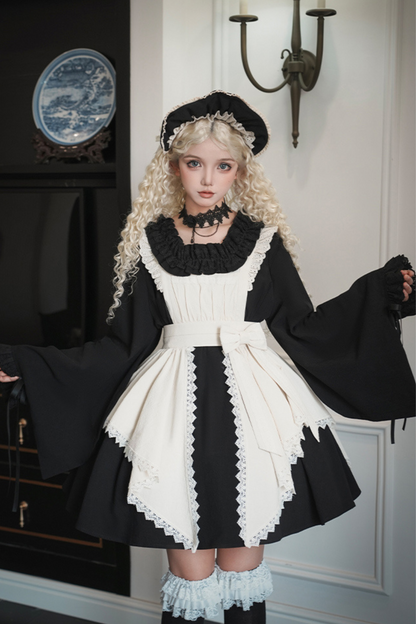 Apron Dress + Lolita Doll Gothic