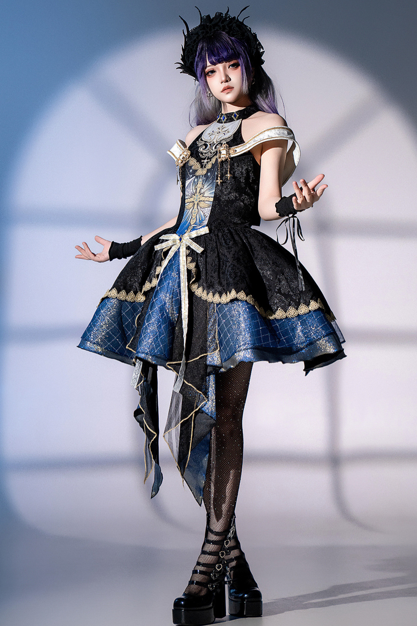 Kleid Universum Prinzessin Fantasy