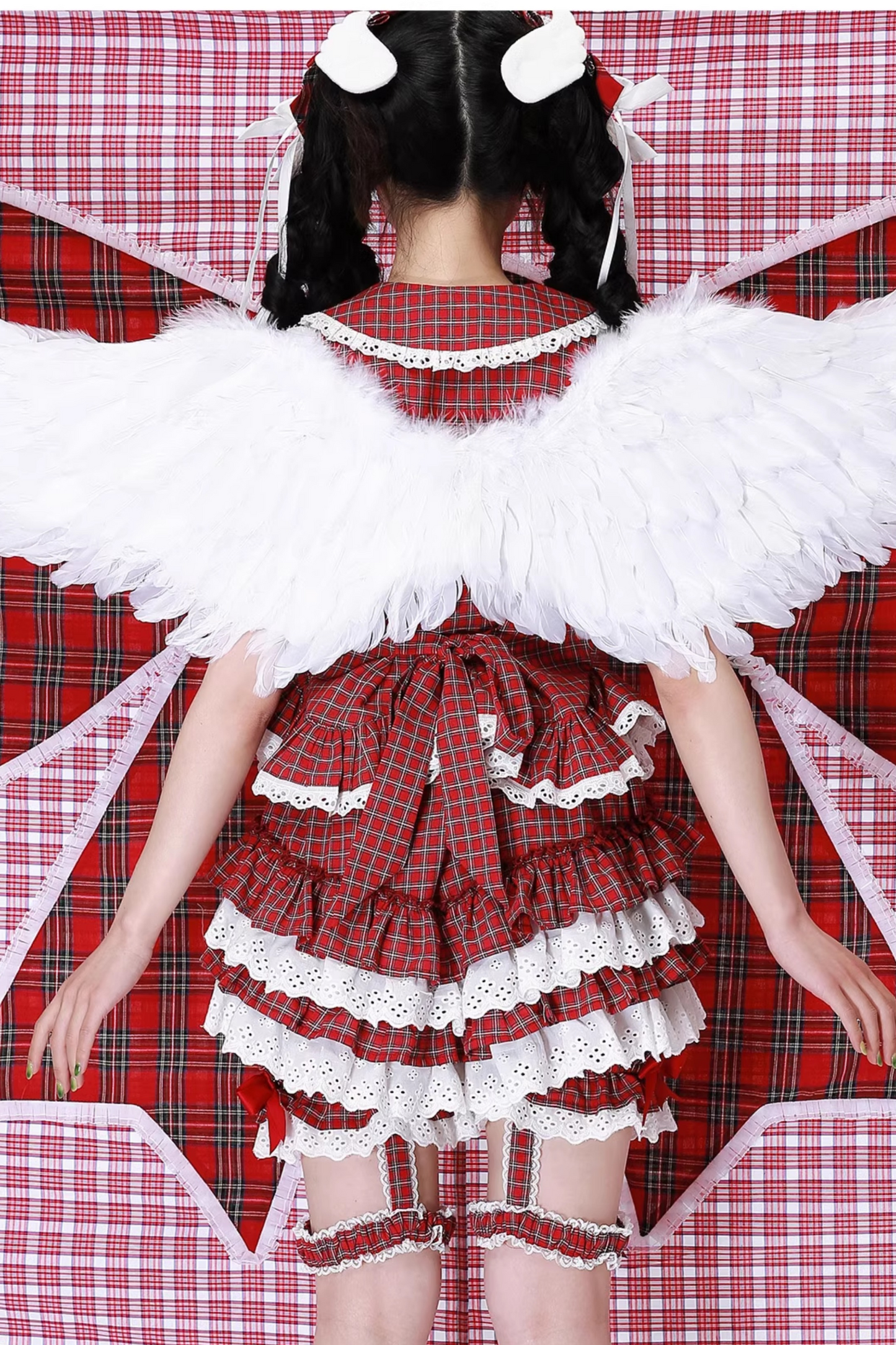 レトロパンプキンバルーンレースケーキパンツ