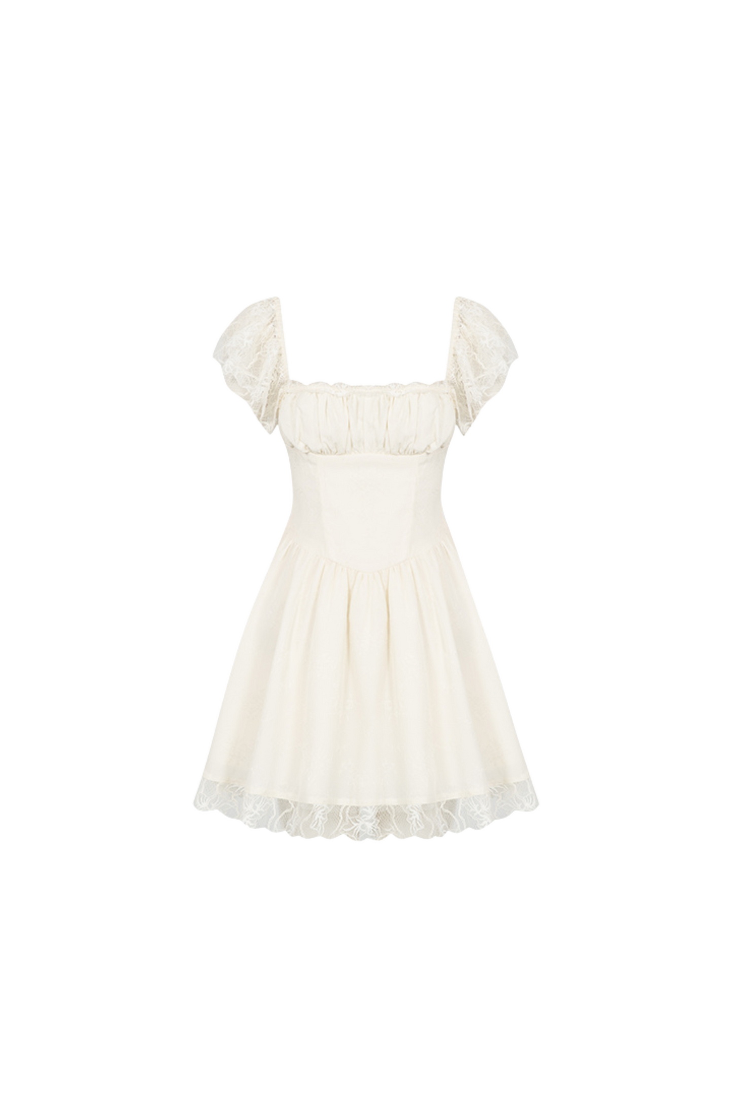 Kleid Schmetterling Spitze Straps