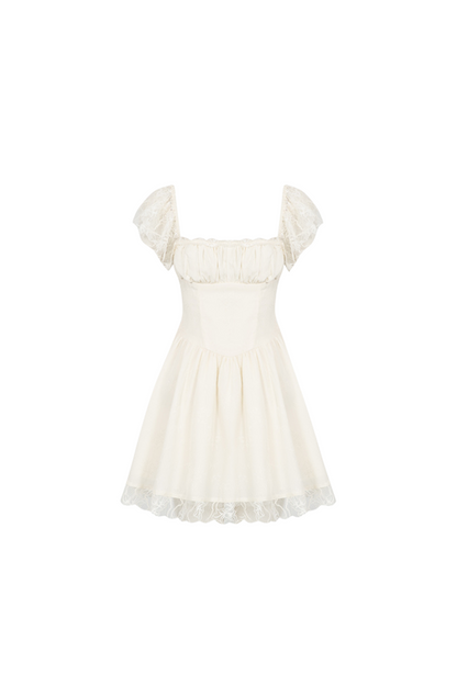 Kleid Schmetterling Spitze Straps