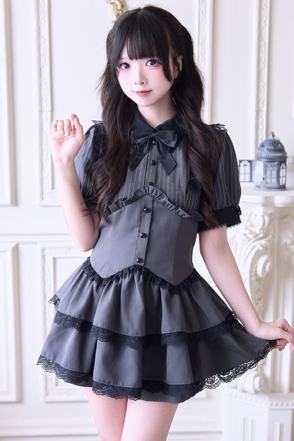 デュークケーキパフ + リトルトップスカート