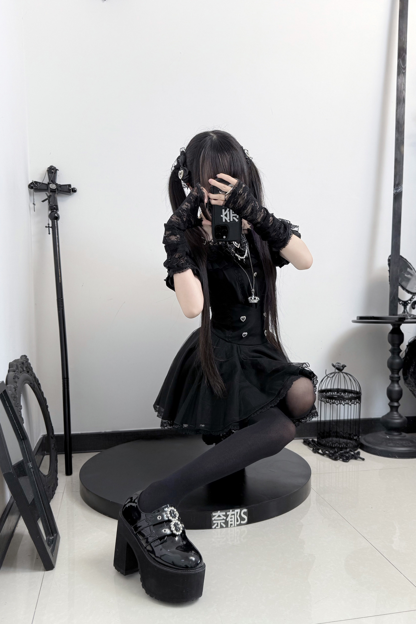 オフショルダーマインフレア+スカートリボン予約トップス