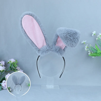 Bunny 5 Ear Faux Lolita KC Sweet Fur Colors
