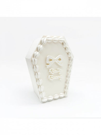 Kawaii 3D Printed Box with Bowknot Accent - Bully Bunny
