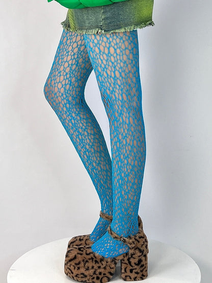 6 Design Y2K Cut-out Options Color Tights