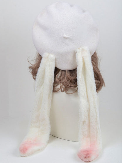 Beret Bunny Lolita Ear Sweet Furry