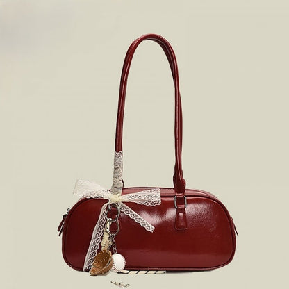 Decorated with Baguette Bag Lace Cute Bowknot 5 Colors