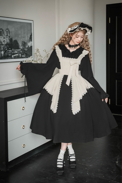 Apron Dress + Lolita Doll Gothic