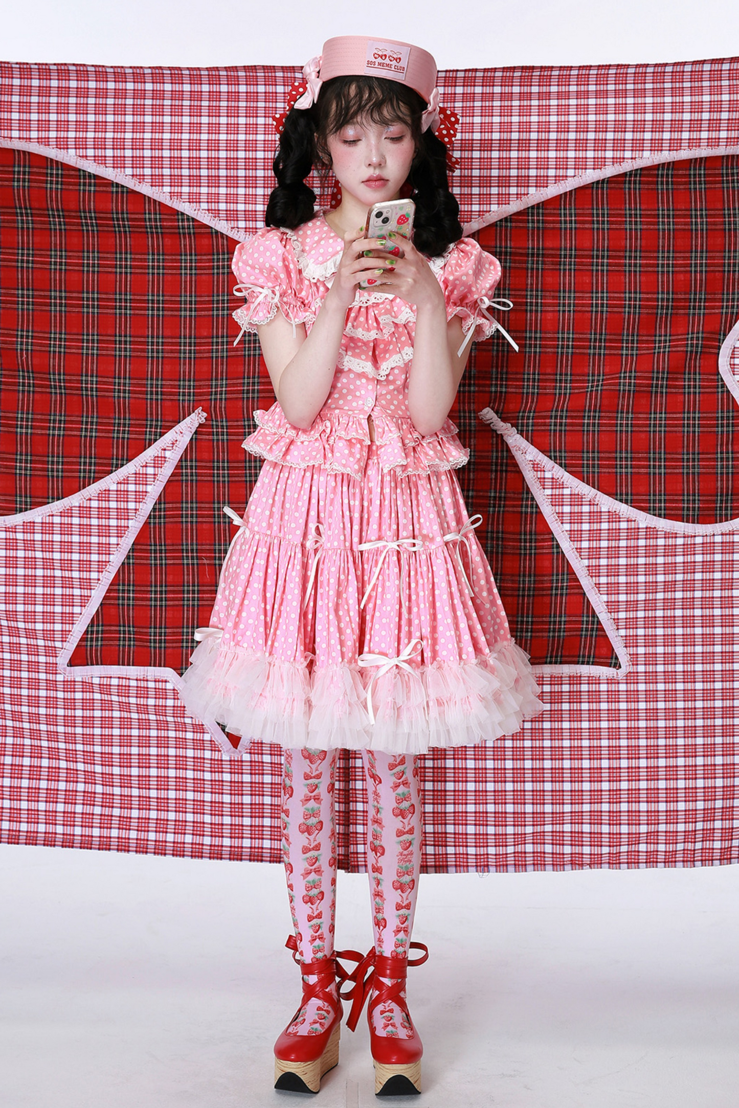 スカート フレア レトロ ポップ ミディアム