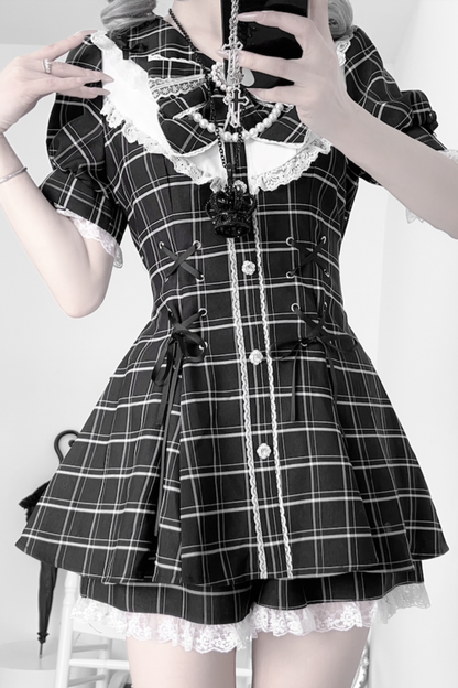 パフパンツインナーリボン＋トップスリーブ