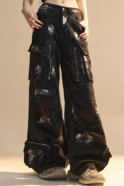 Pants Breeze Leg Jeans Wide