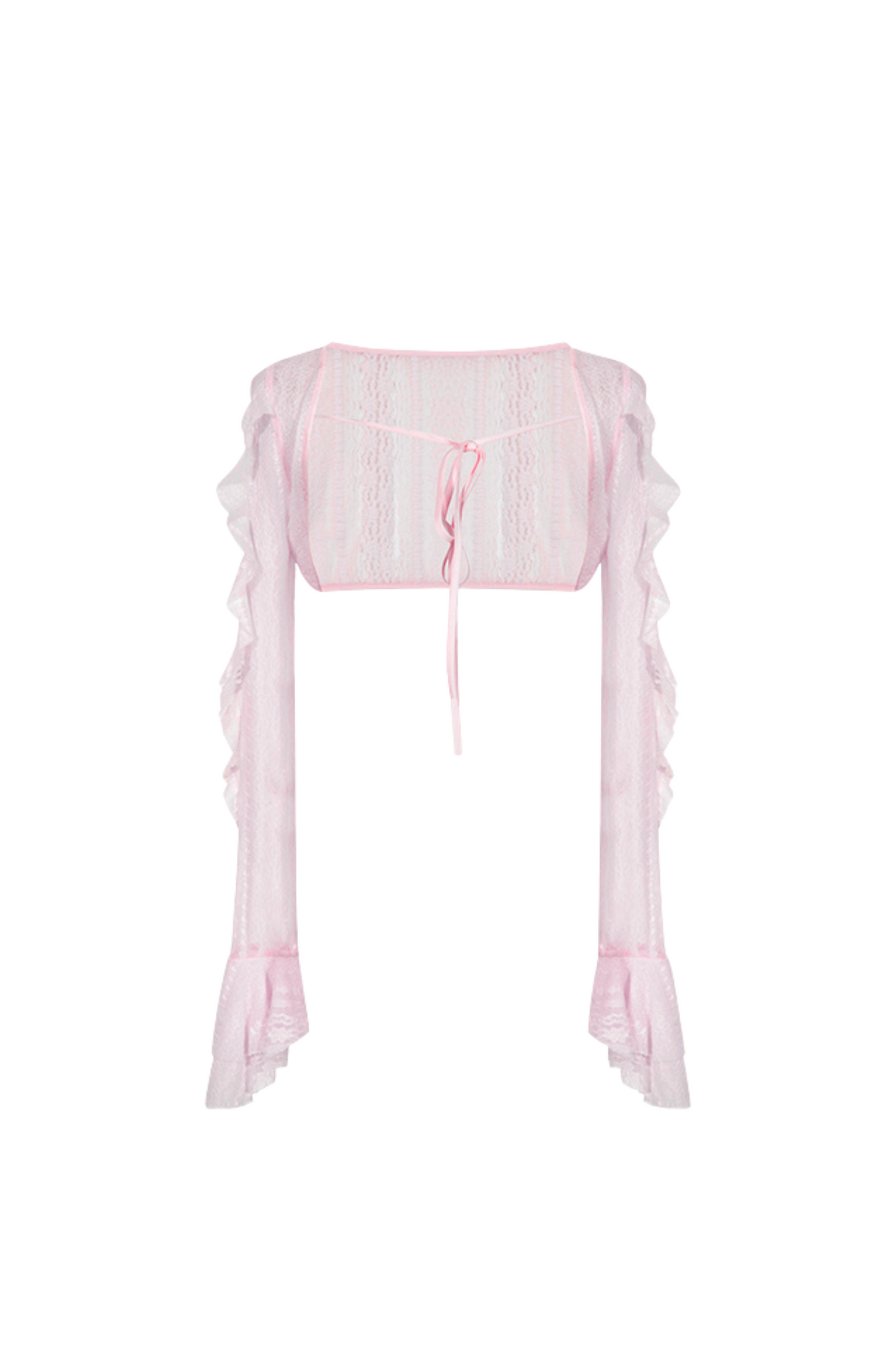 ショート丈のフレンチシアーカーディガン